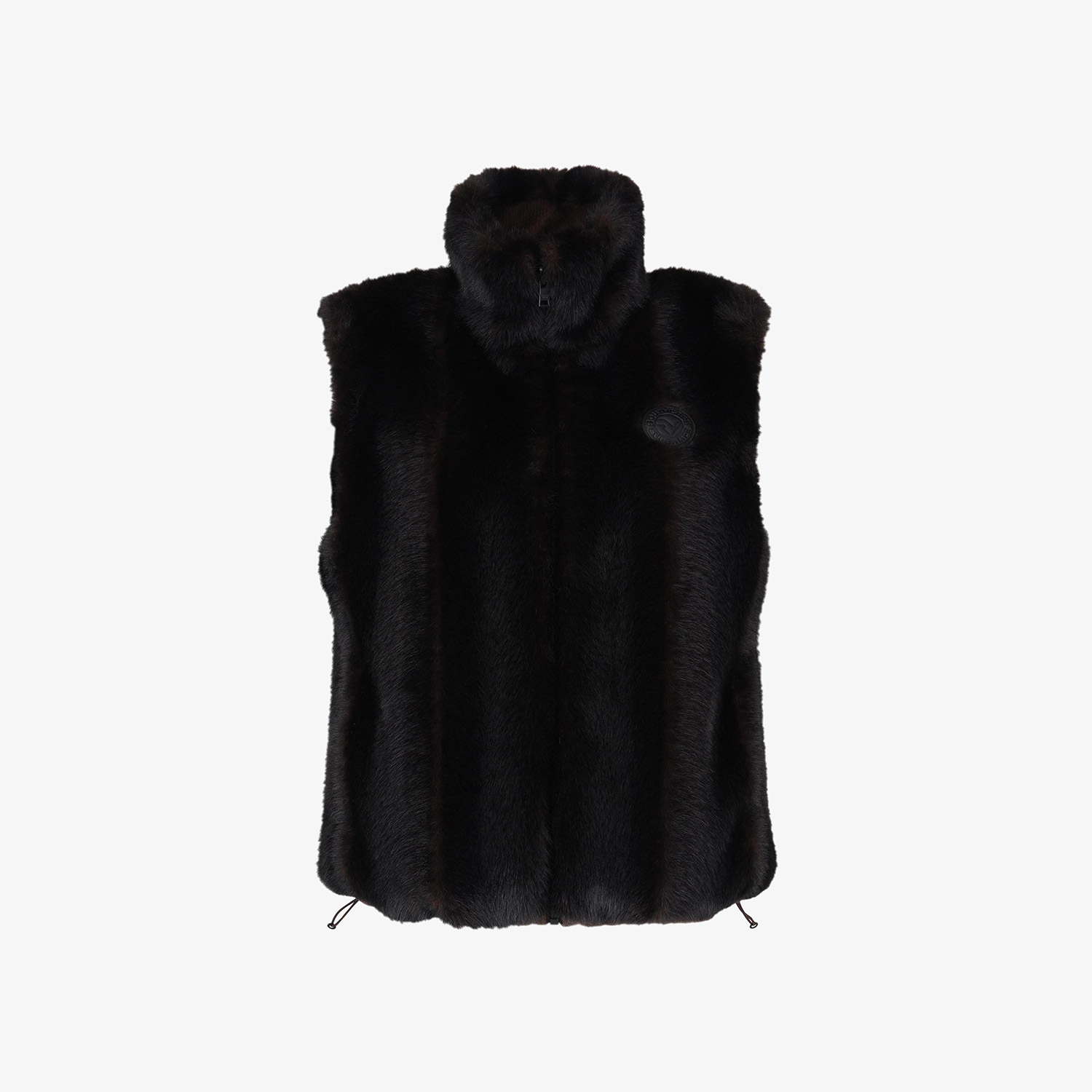 Áo vest golf nữ dáng suông nâu đậm — ảnh 2