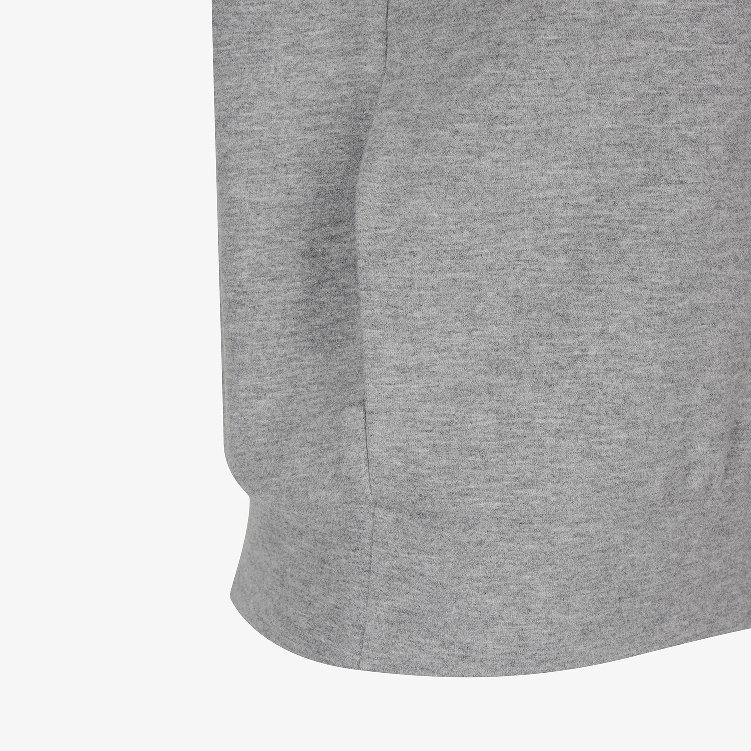 Áo knit golf nữ kiểu hoodie màu xám — ảnh 6