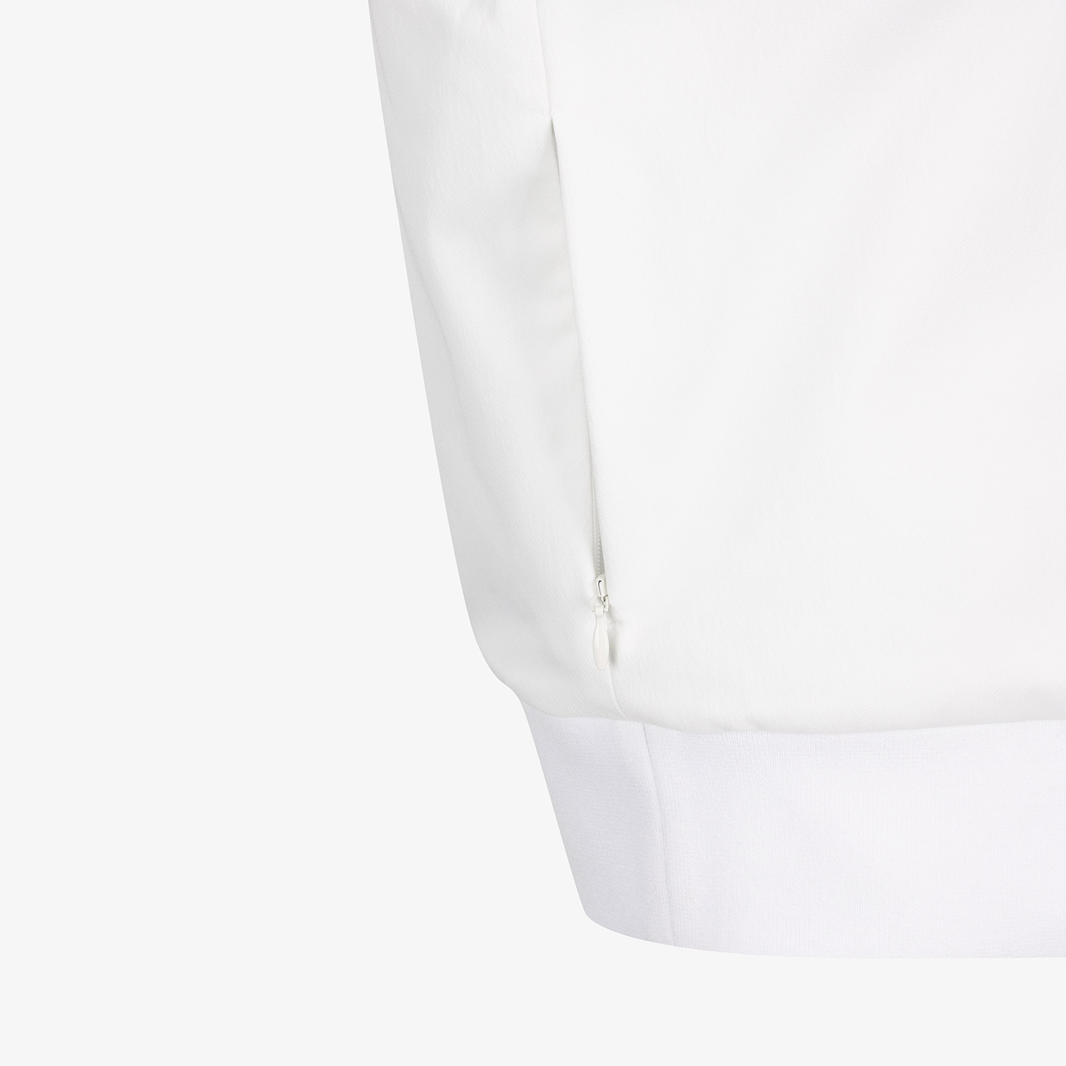 Áo vest golf nữ dáng suông phối cổ lông màu trắng — ảnh 6