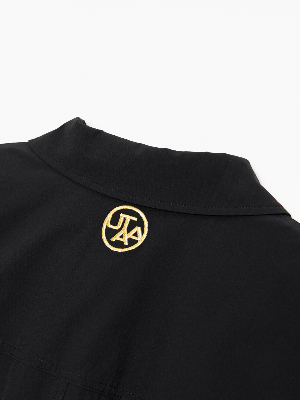 Jumpsuit golf nữ cổ bẻ không tay màu đen — ảnh 5