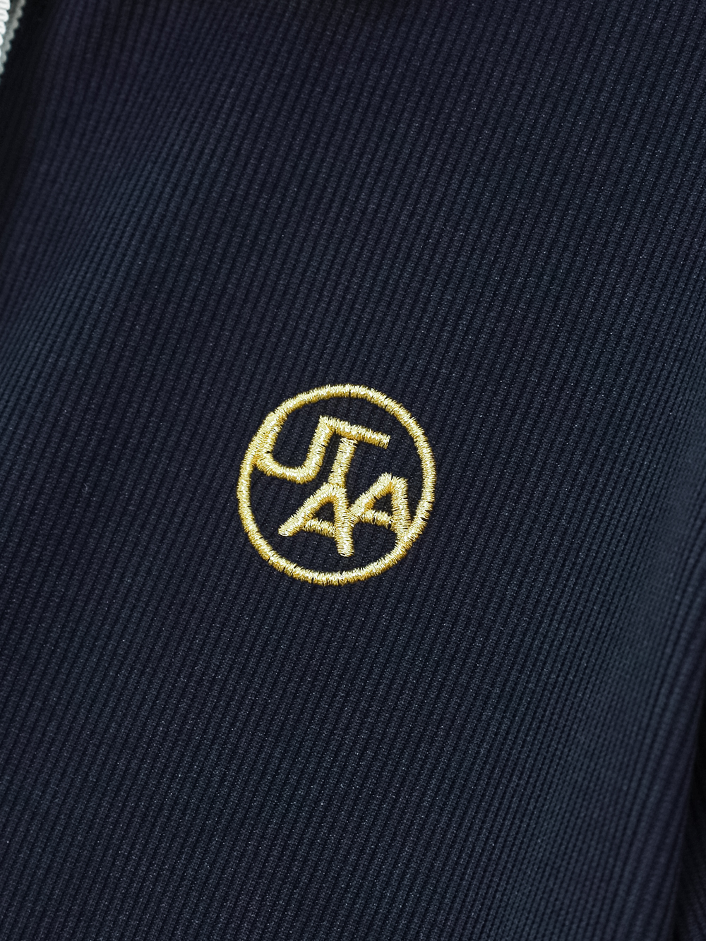 Áo golf nữ cổ bẻ tay phồng màu xanh navy — ảnh 5