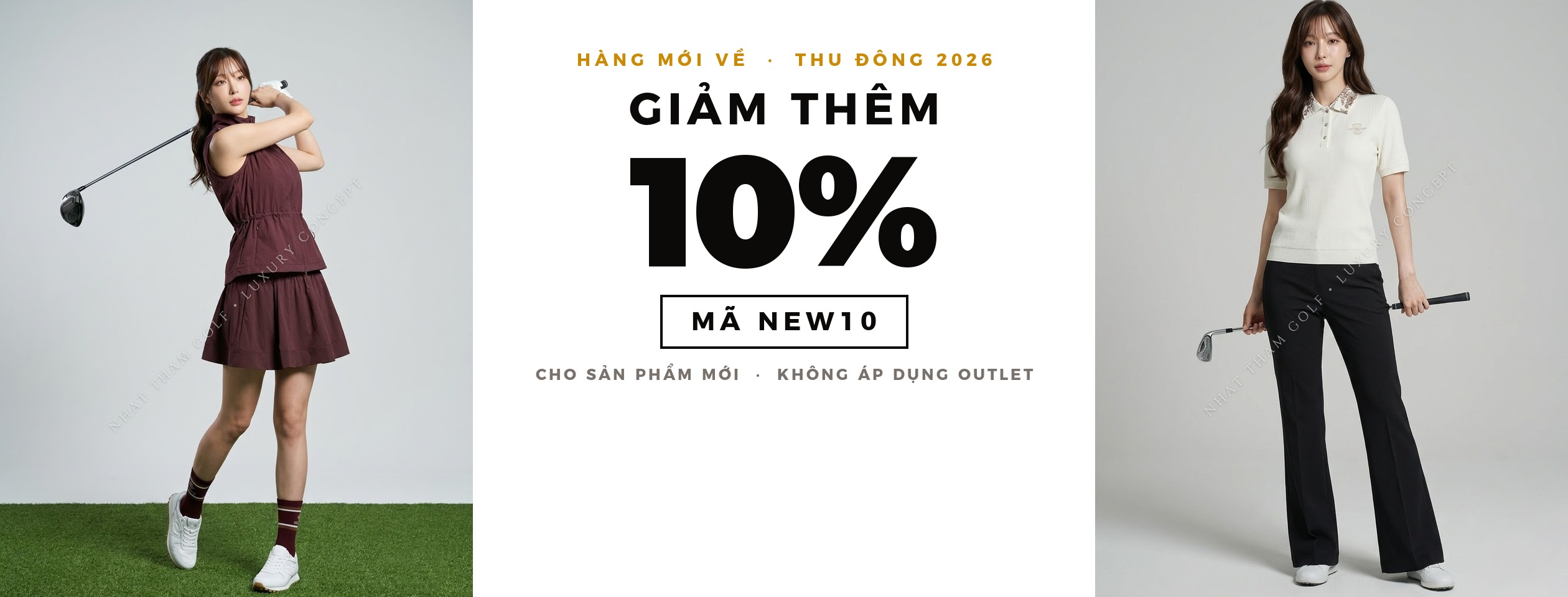 Ưu đãi hàng mới — Seoul Golf Fashion