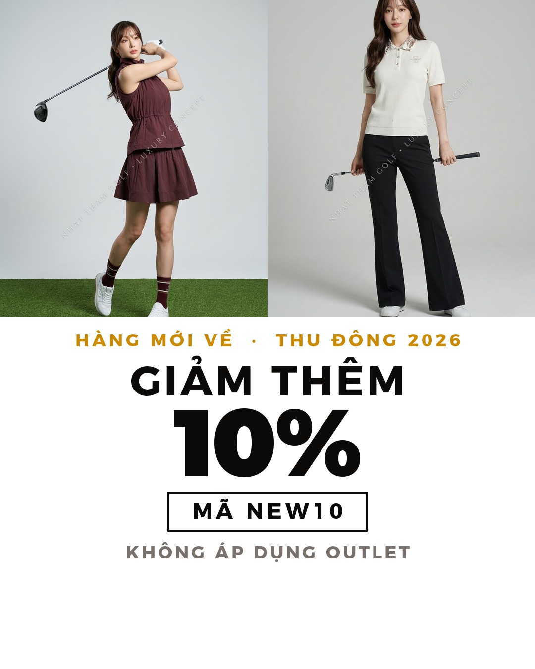 Ưu đãi hàng mới — Seoul Golf Fashion